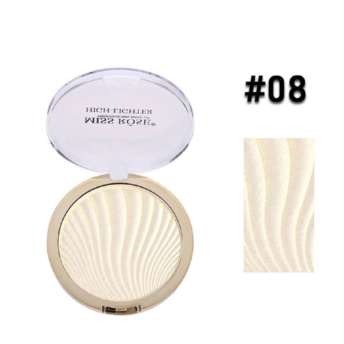 Buy Miss Rose 3D Finish Creamy Highlighter 7003-043M 08 - Purplle