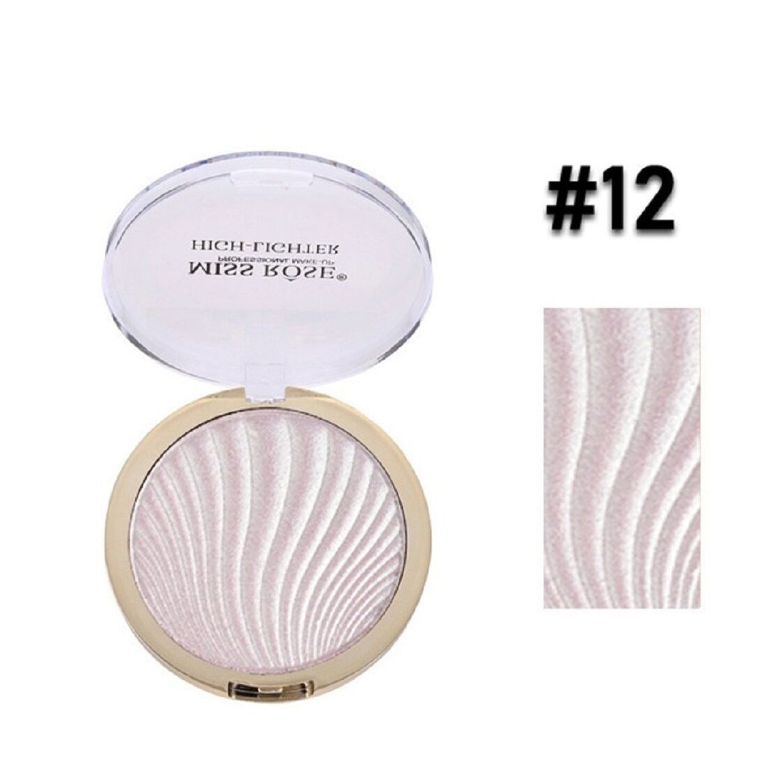 Buy Miss Rose 3D Finish Creamy Highlighter 7003-043M 12 - Purplle