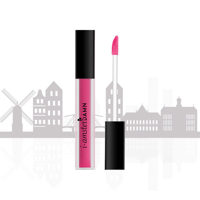 Buy I-AmsterDAMN Liquid Lipstick, Matte, Tulipa Triumph, Pink - Barcelona 22 (3 ml) - Purplle