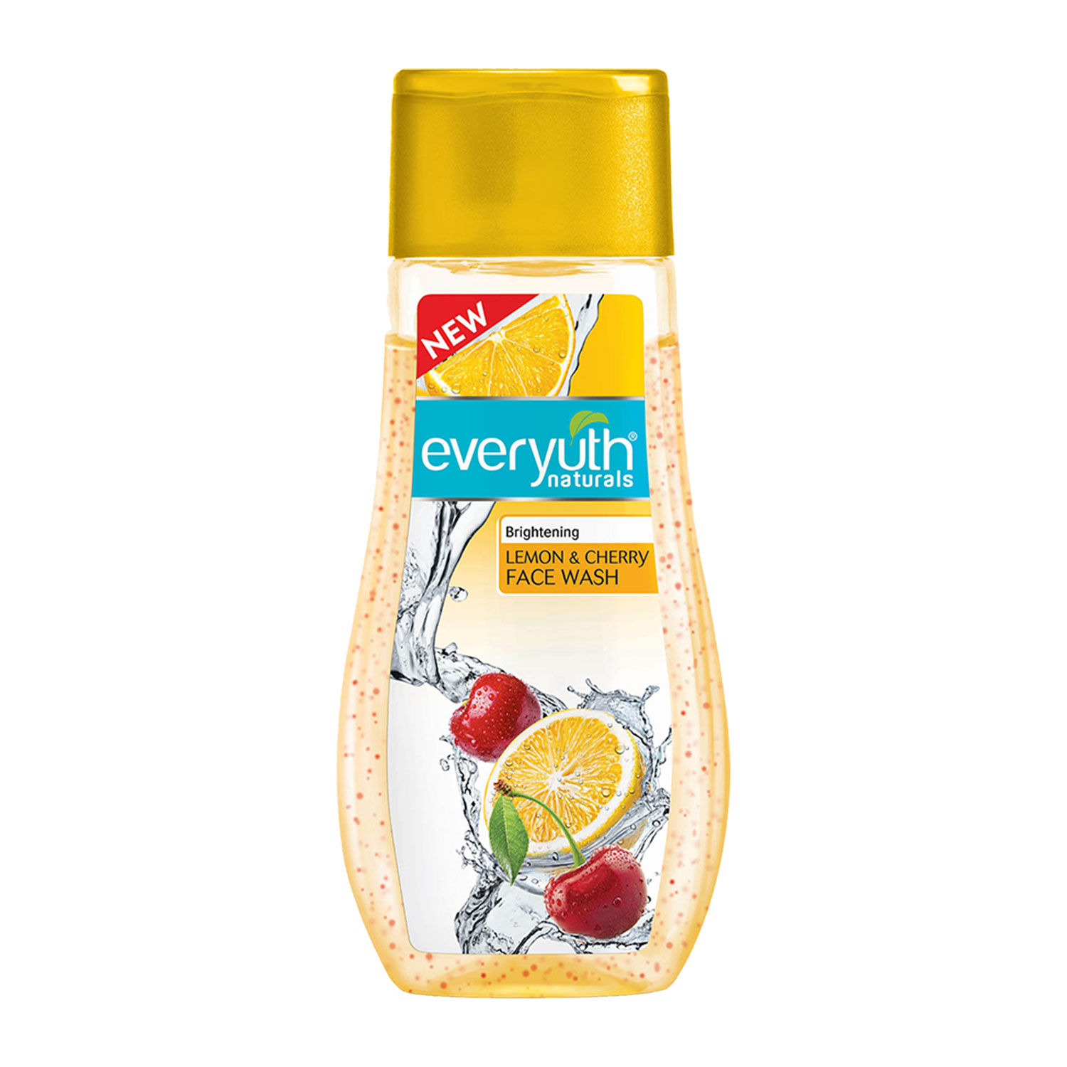 Buy Everyuth Naturals Brightening Lemon & Cherry Face Wash (100 g) - Purplle