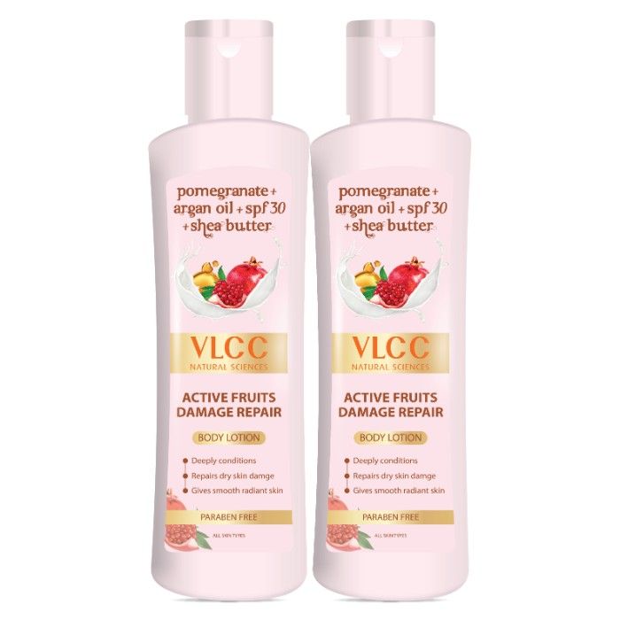 Buy VLCC Active Fruits Body Lotion (B1G1) (Each 100 ml) - Purplle