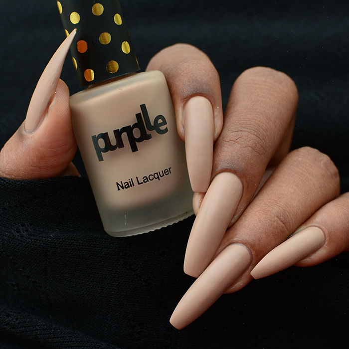 Buy Purplle Nail Lacquer, Nude, Matte - High On Cooking 16 | No streaks | Chip resistent | Long Lasting | One-swipe Application | Quick Drying | Highly Pigmented (9 ml) - Purplle