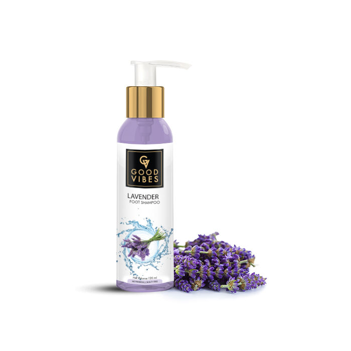 Buy Good Vibes Foot Shampoo - Lavender (120 ml) - Purplle
