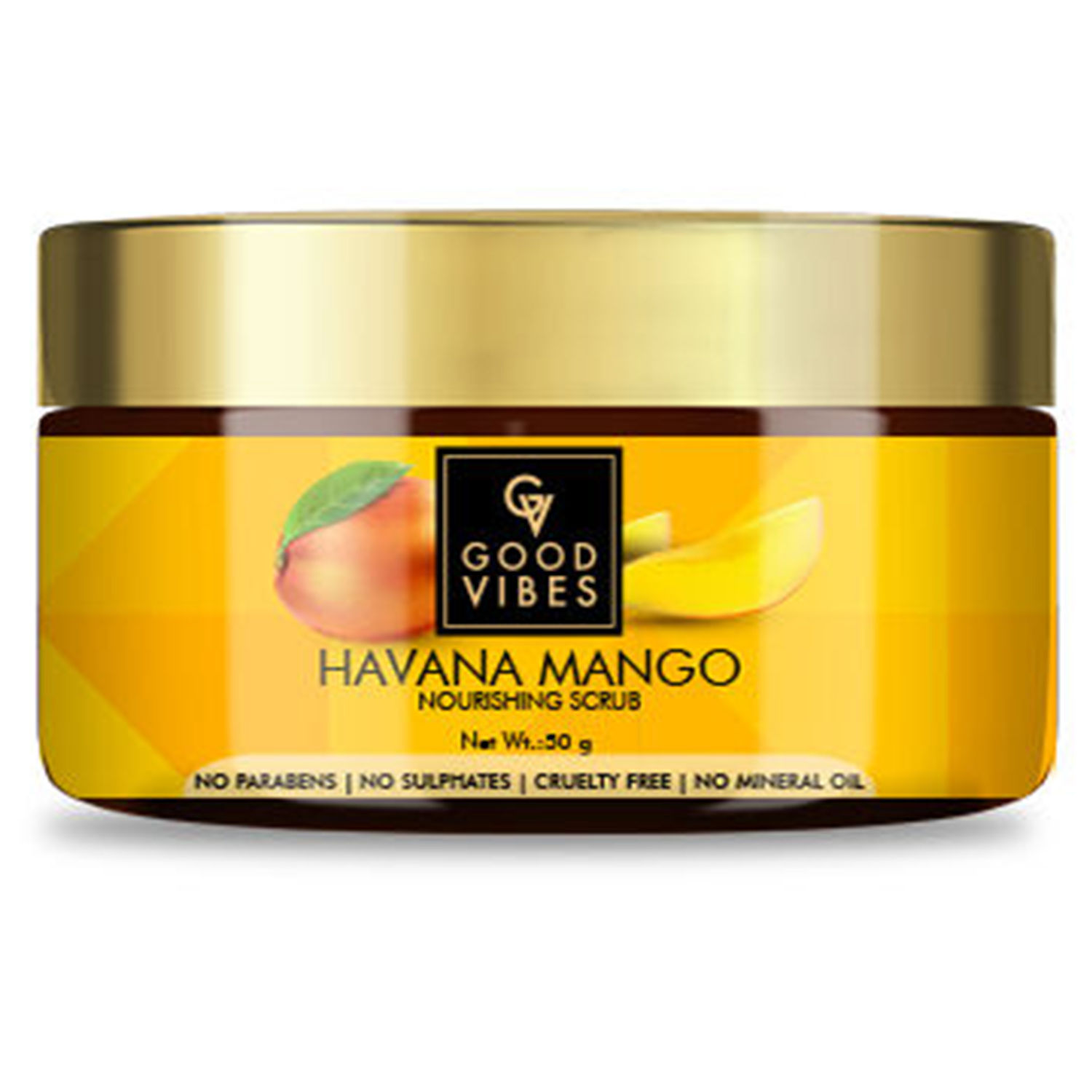 Buy Good Vibes Nourishing Scrub - Havana Mango (50 gm) - Purplle