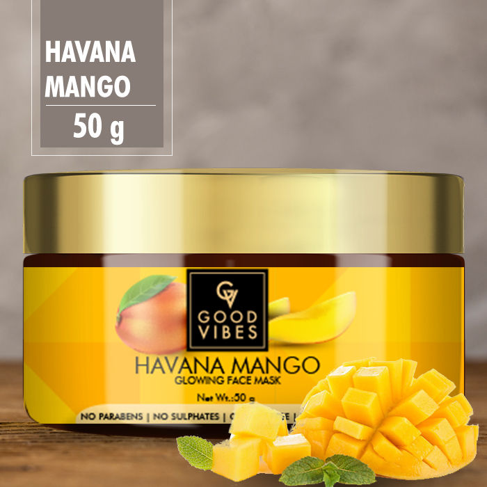 Buy Good Vibes Glowing Mask - Havana Mango (50 gm) - Purplle