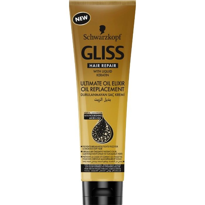Buy Schwarzkopf Gliss Hair Repair Ultimate Oil Elixir Oil Replacement (250 ml) - Purplle