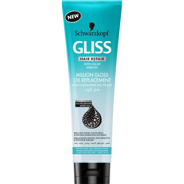 Buy Schwarzkopf Gliss Hair Repair Million Gloss Oil Replacement (250 ml) - Purplle