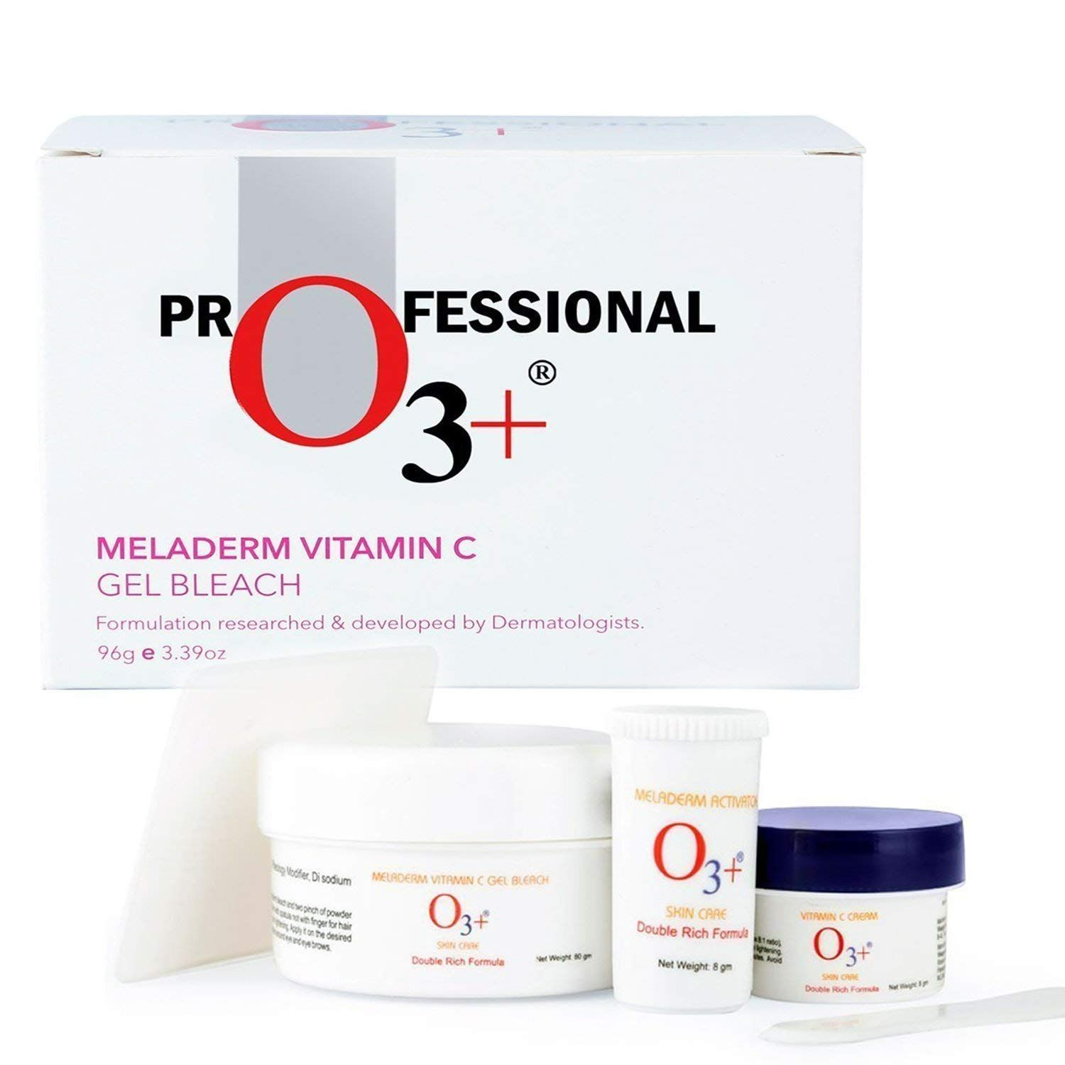 Buy O3+ Meladerm Vitamin C Gel Bleach(96gm) - Purplle