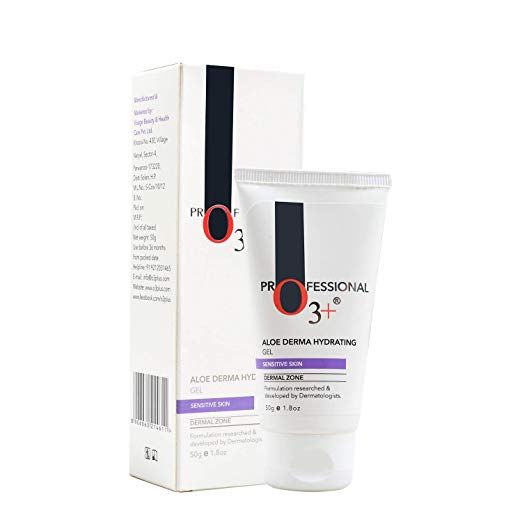 Buy O3+ Aloe Derma Hydrating Gel For Sensitive Skin(50gm) - Purplle