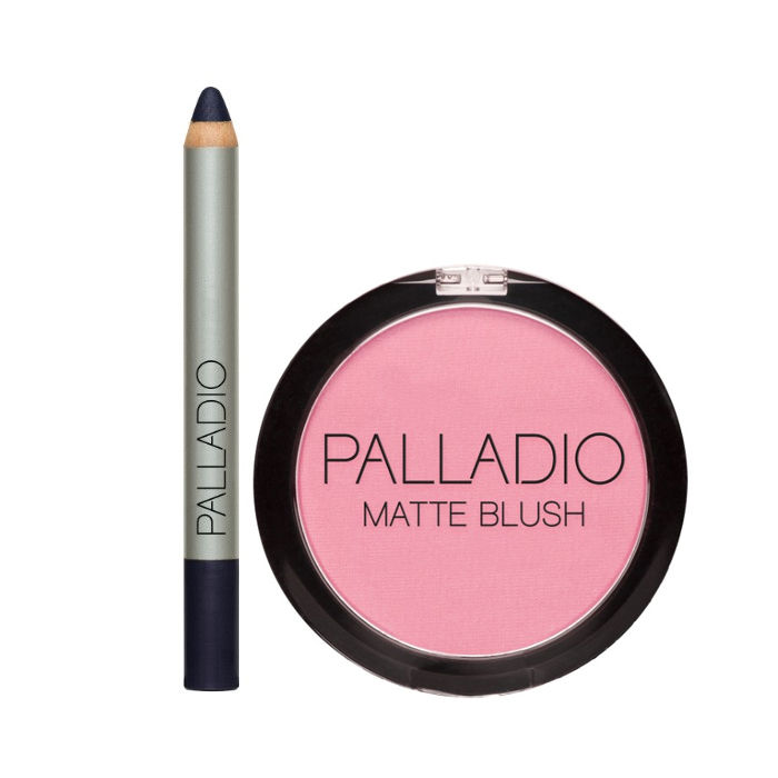 Buy Palladio Shadow Liner Crayons - Twilight 1.9 g + Palladio Matte Blush Berry Pink (6 g) - Purplle