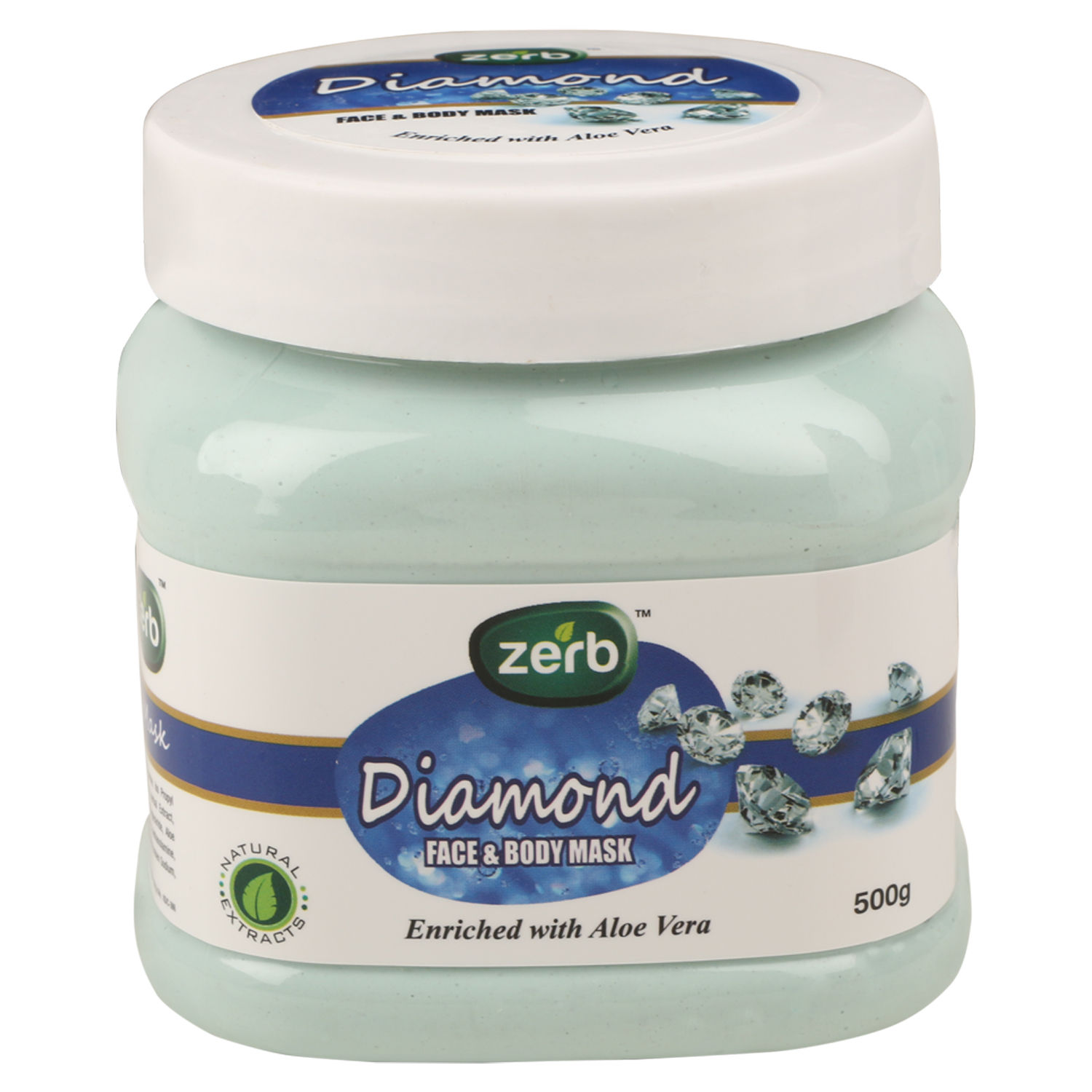 Buy Zerb Diamond Face And Body Mask (500 g) - Purplle