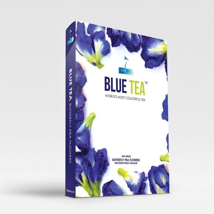 Buy Blue Tea Butterfly Pea Flower | High on Antioxidant - For Antiageing| 25G - 100 CupS - Purplle
