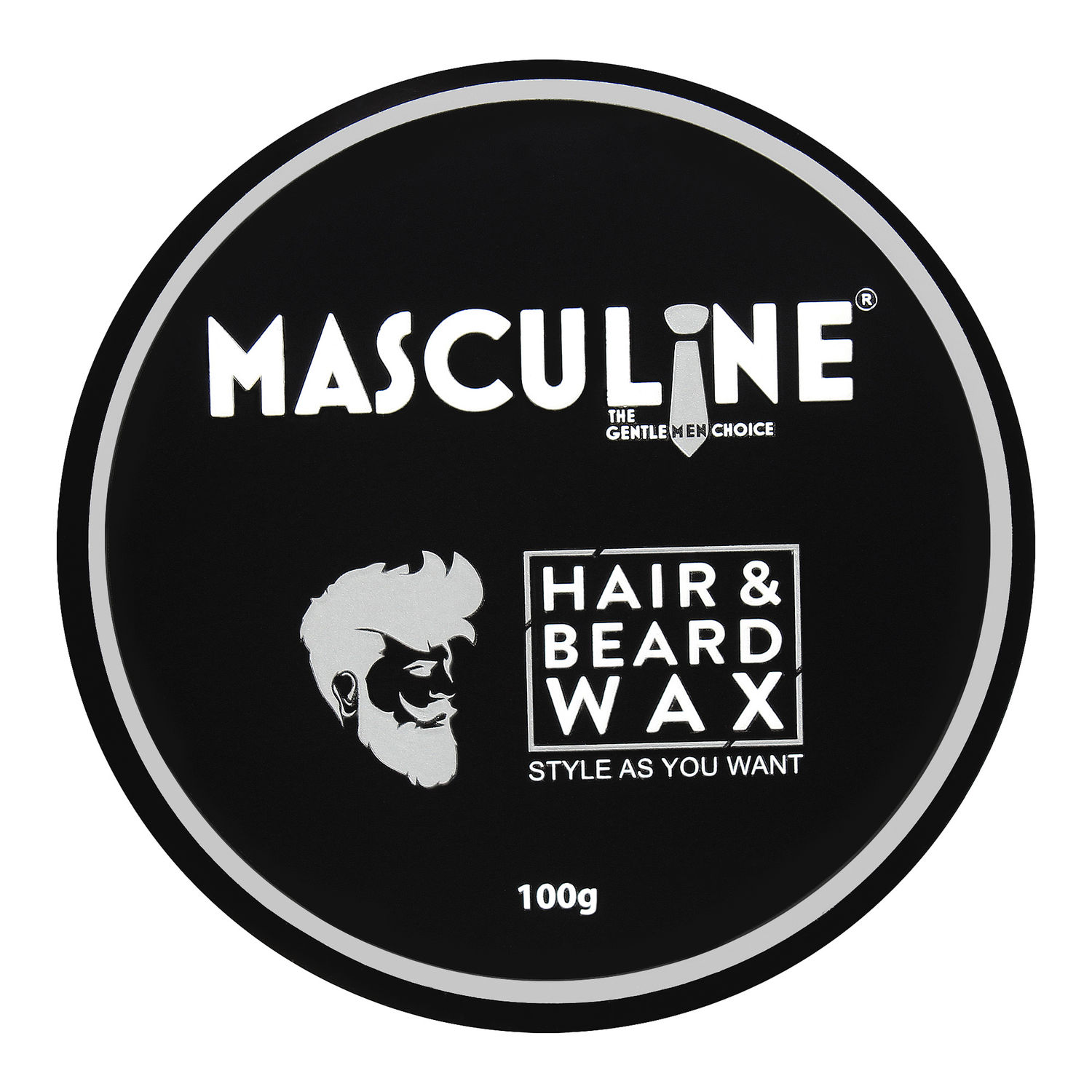 Buy Masculine Hair & Beard Wax (100 g) - Purplle