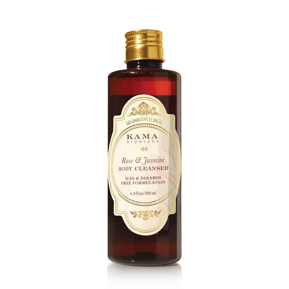 Buy Kama Ayurveda Rose And Jasmine Body Cleanser (200 ml) - Purplle