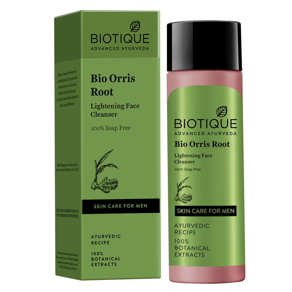 Buy Biotique Bio Orris Root Lightening Face Cleanser For Men (120 ml) - Purplle