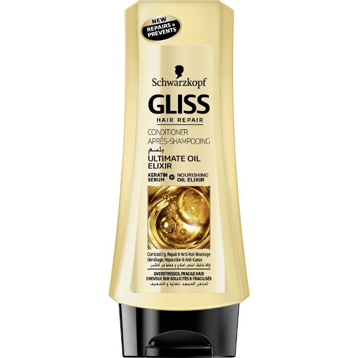 Buy Schwarzkopf Gliss Hair Repair With Liquid Keratin Ultimate Oil Elixir Conditioner (200 ml) - Purplle