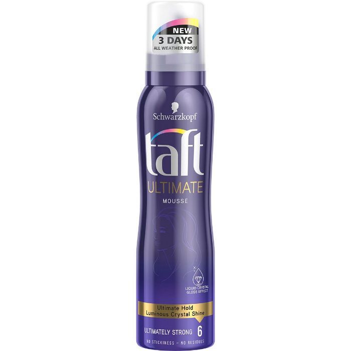 Buy Schwarzkopf Taft All Weather Ultimate Mousse Ultimately Strong (150 ml) - Purplle