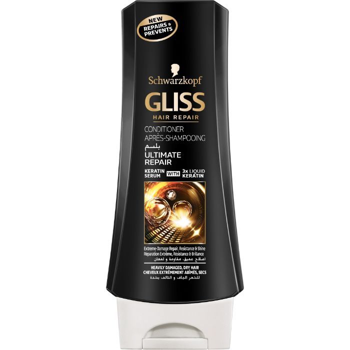 Buy Schwarzkopf Gliss Hair repair with Liquid Keratin Ultimate Repair Conditioner (200 ml) - Purplle