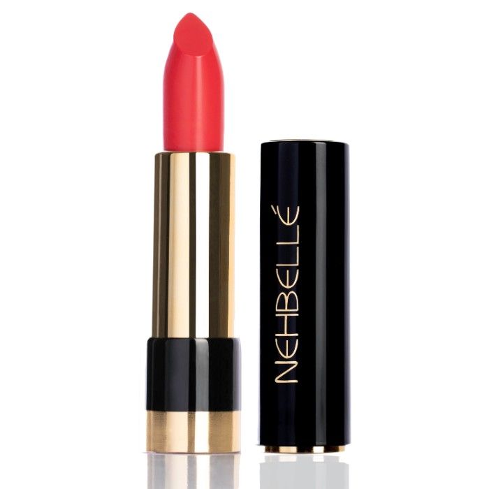 Buy Nehbelle Lipstick Gold Collection 022 Red Sprite, Hot Red, 0.14 Ounce (4.2 g) - Purplle