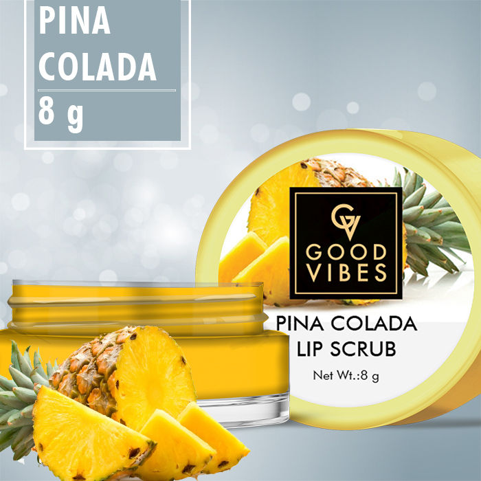 Buy Good Vibes Lip Scrub - Pinacolada (8 gm) - Purplle