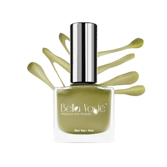 Buy Bella Voste Metallic Nail Paints Matcha Maker (9 ml) - Purplle