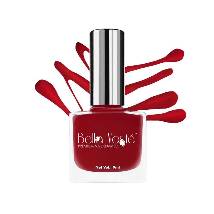 Buy Bella Voste Nail Paints Right On Red (9 ml) - Purplle