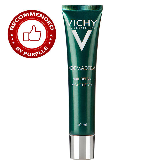 Buy Vichy Normaderm Night Detox Anti Imperfection Clarifying Care (40 ml) - Purplle