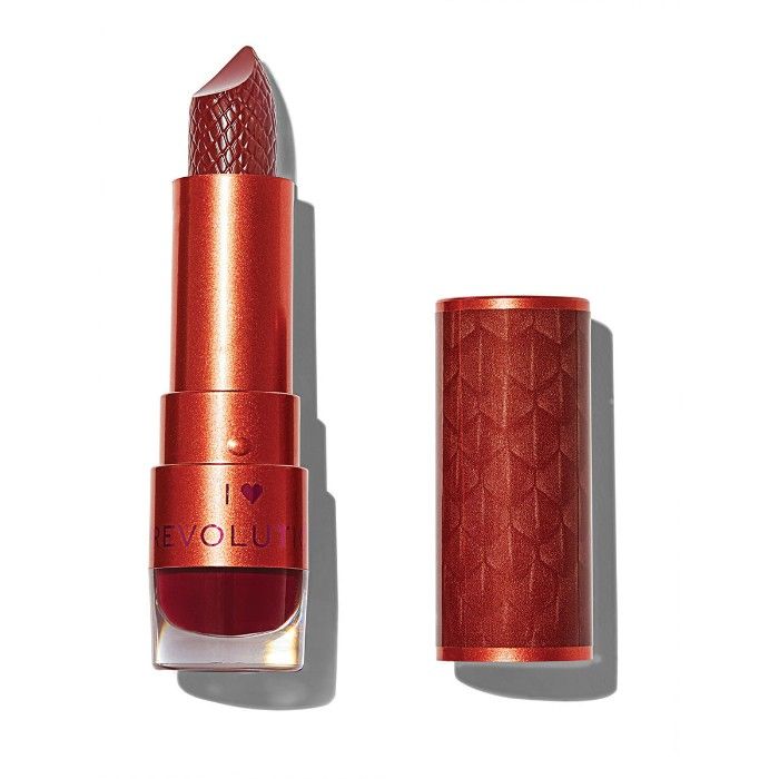 Buy Makeup Revolution I Heart Revolution Dragons Dare Lipstick Dragons Blood (3.2 g) - Purplle