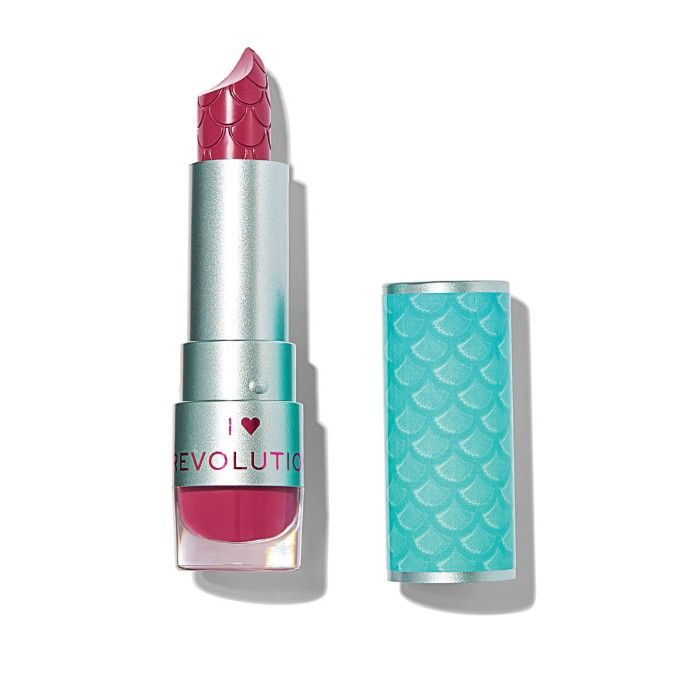 Buy Makeup Revolution I Heart Revolution Mystical Mermaids Lipstick Mythical Tale - Pink (3.2 g) - Purplle