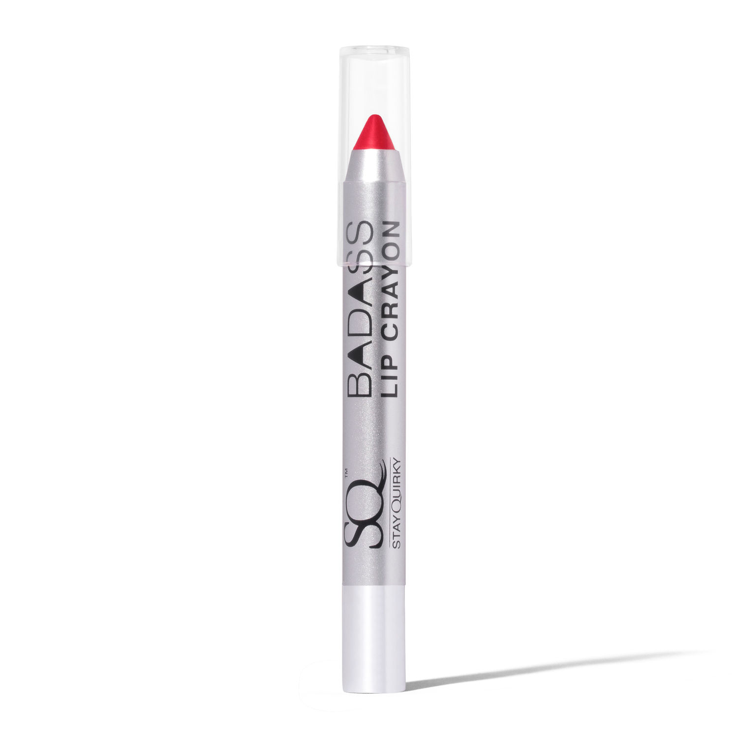 Buy Stay Quirky BadAss Lip Crayon|Transfer-Proof| Smudge-Proof| Intense Pigmentation| Lipstick|Vegan| Red - Bitin' You Know What 3 (2.8 g) - Purplle