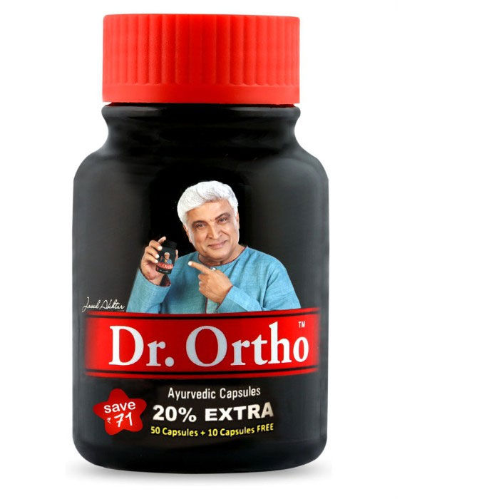 Buy Dr Ortho Joint Pain Relief Capsules 60Caps (Ayurvedic Medicine Helpful in Joint Pain, Back Pain, Knee Pain, Neck Pain) - Ayurvedic Capsules - Purplle