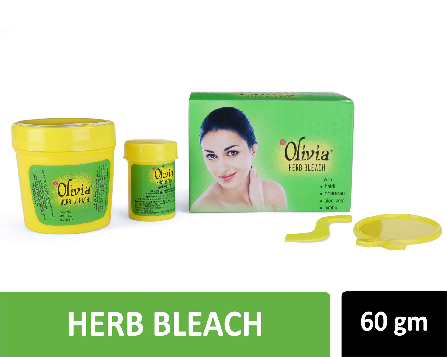 Buy Olivia Herb Bleach (60 g) - Purplle
