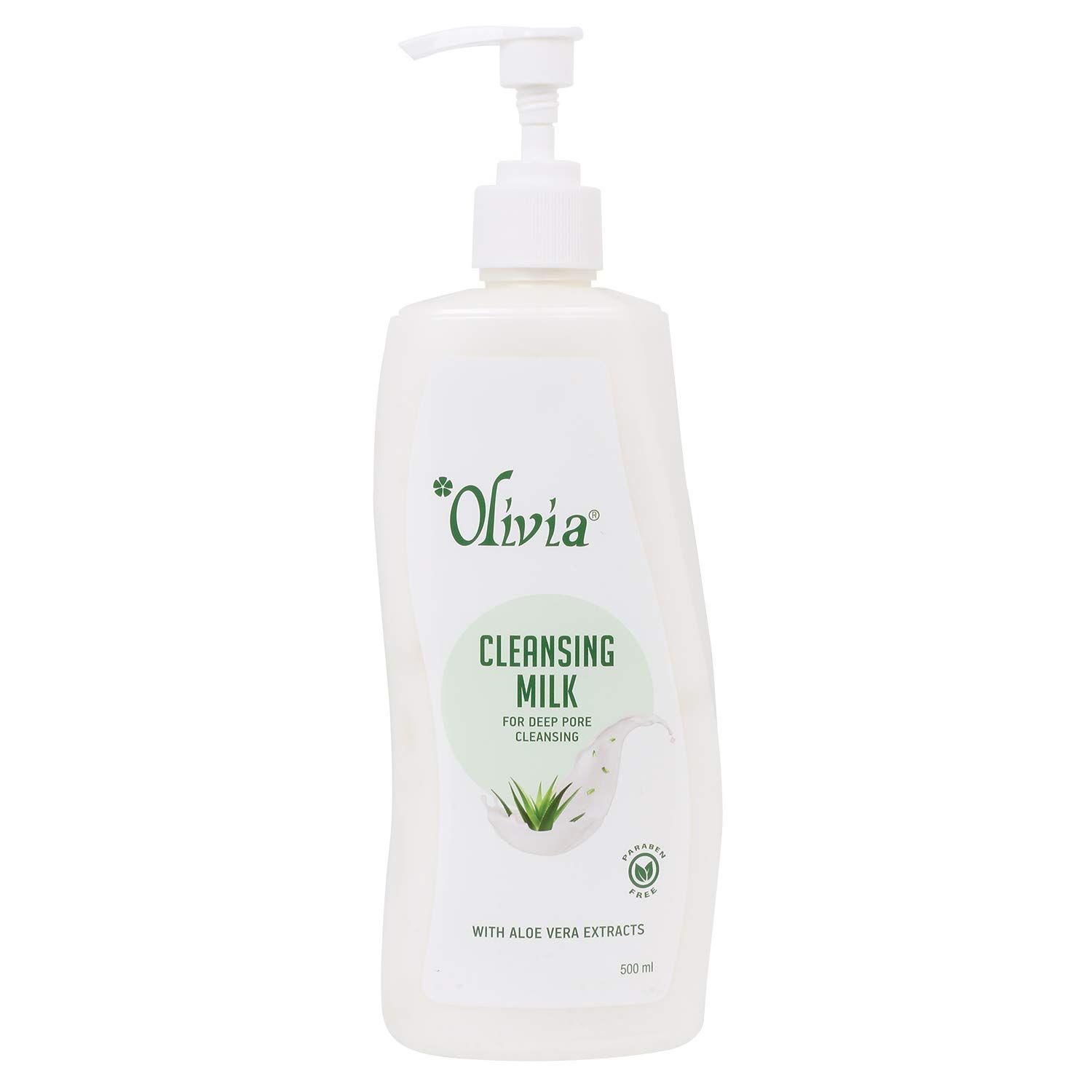 Buy Olivia Aloevera Cleansing Milk (500 ml) - Purplle
