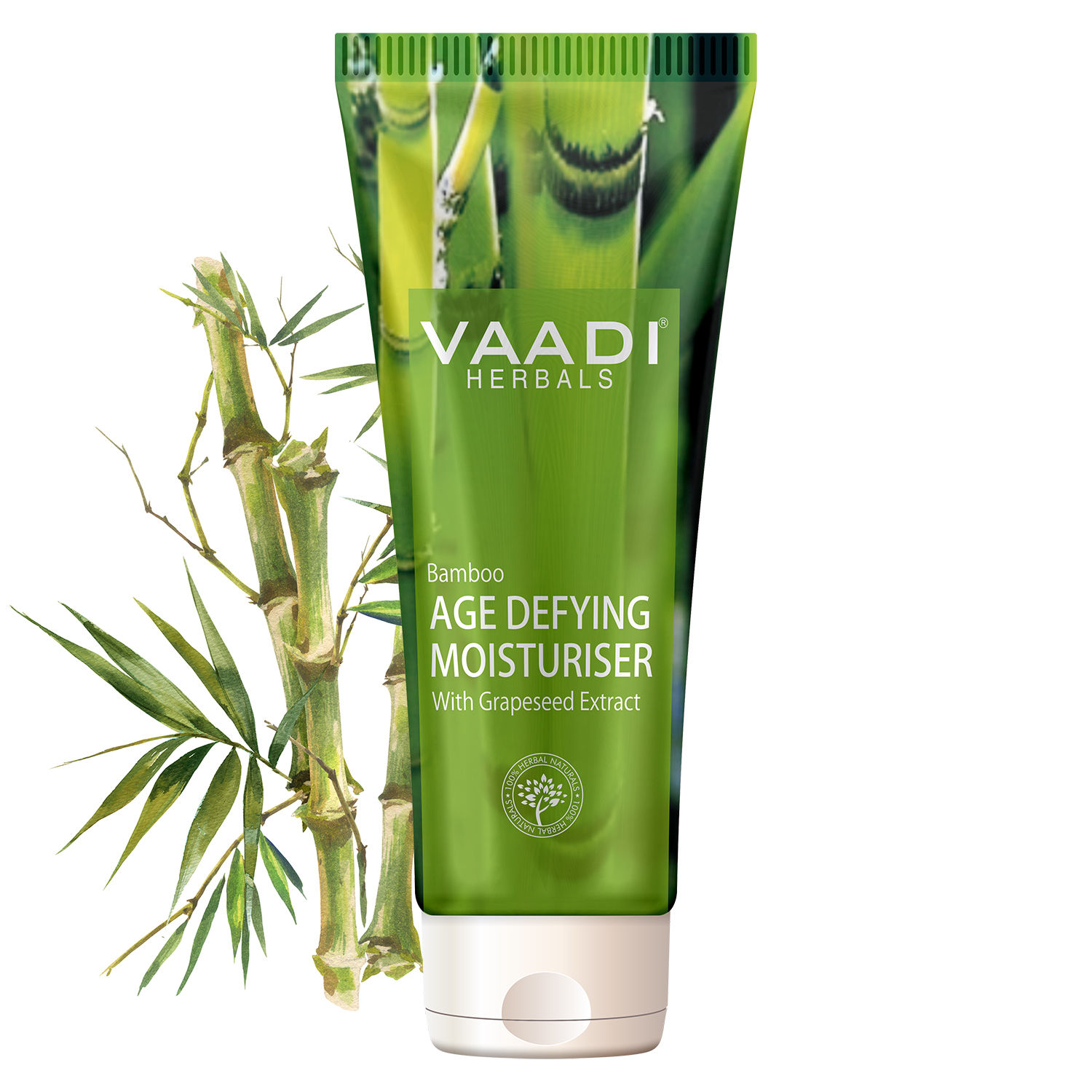Buy Vaadi Herbals Bamboo Age Defying Moisturizer With Grapeseed Extract (60 ml) - Purplle