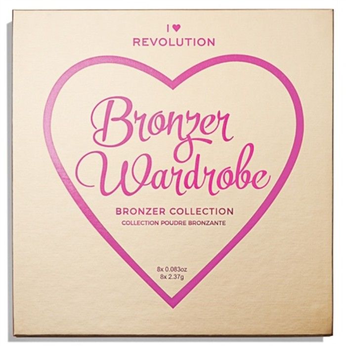 Buy Makeup Revolution I Heart Revolution Bronzer Wardrobe (18.96 g) - Purplle
