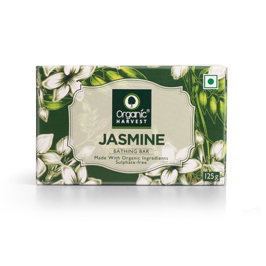 Buy Organic Harvest Jasmine Bathing Bar (125 g) - Purplle