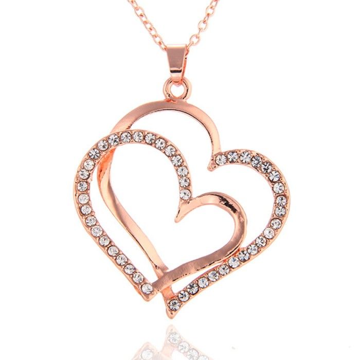 Buy Sukkhi Exclusive  Valentine Heart Cubic Zirconia Gold Plated Pendant for Women - P80716 - Purplle
