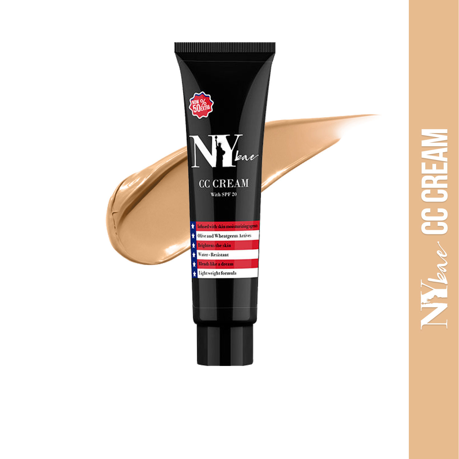 Buy NY Bae CC Cream with SPF 20 - S’mores Latte 4 (27 g) - Purplle
