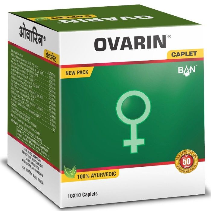 Buy Ban Labs Ovarin Caplet (100 Caplets) - Purplle