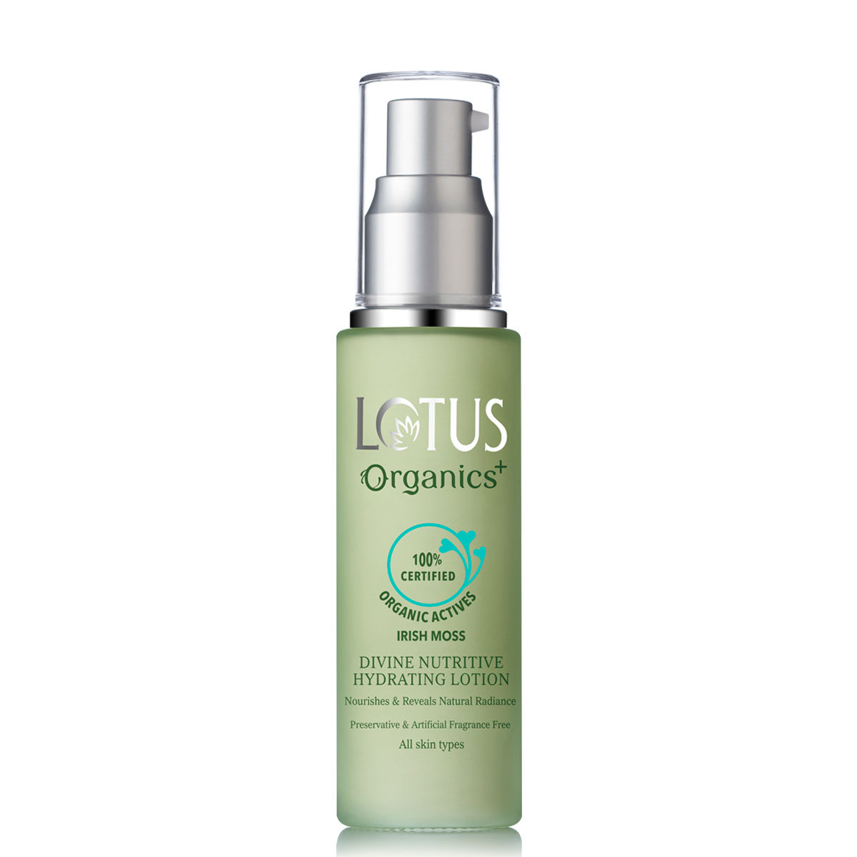 Buy Lotus Organics+ Divine Nutritive Hydrating Lotion | For All Skin | SPF 20 | 50g - Purplle