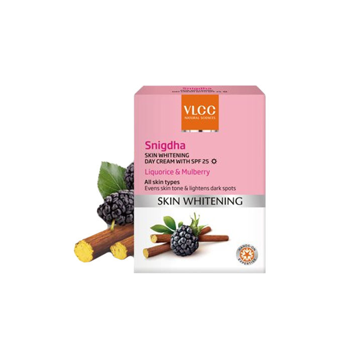 Buy VLCC Snigdha Skin Whitening Day Cream SPF 25 (50 g) - Purplle