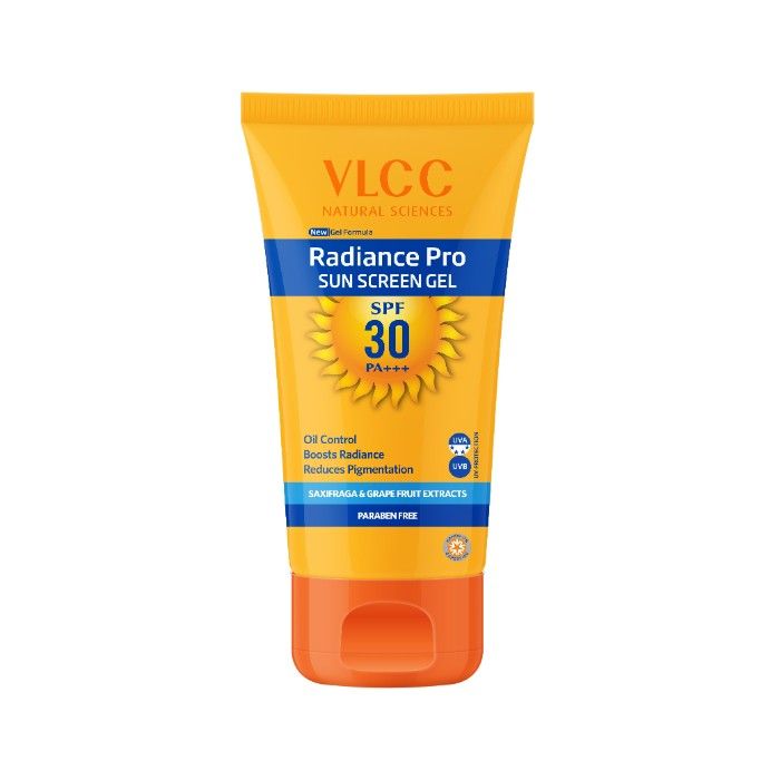 Buy VLCC Radiance Pro SPF 30 Sun Screen Gel (50 g) - Purplle