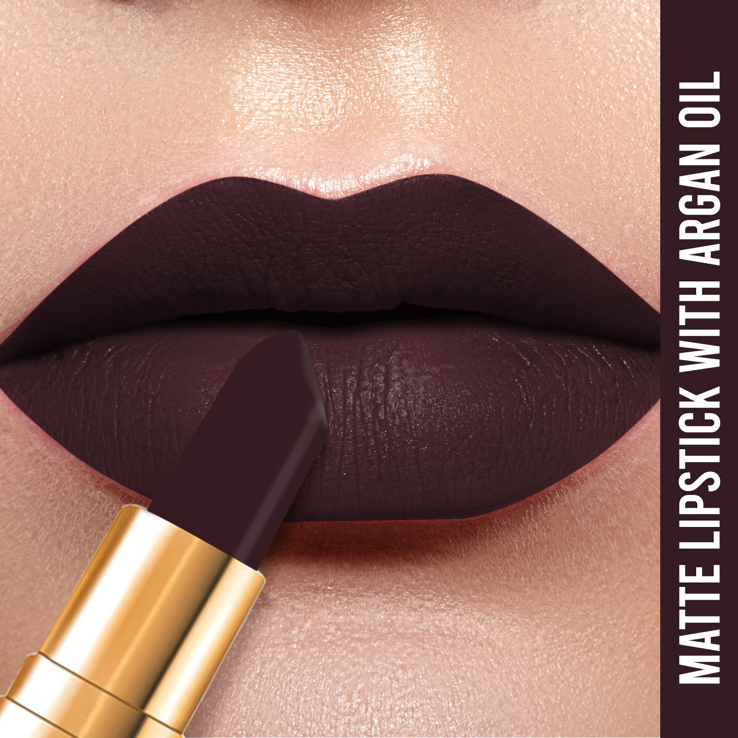 Buy NY Bae Runway Matte Lipstick | Infused With Argan Oil | Purple | Moisturising | Long Lasting | Light weight- Backstage Look 12 (4.5 g) - Purplle