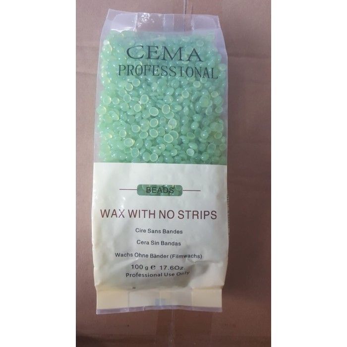 Buy Cema Professional Hard Beans Wax (100 g) (Green) - Purplle