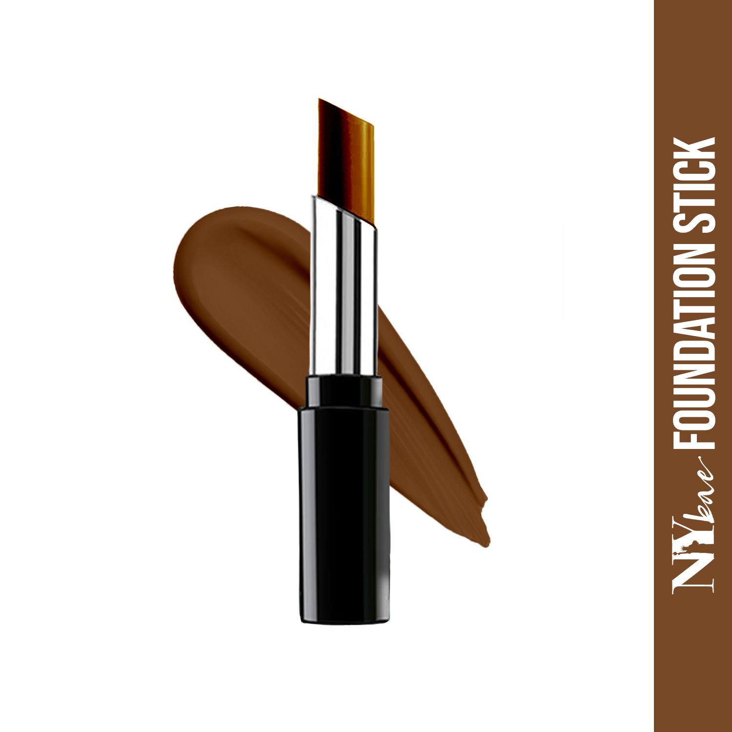 Buy NY Bae Foundation Concealer Contour Color Corrector Stick, Runway - Backstage Statement in Chestnut 14 - Purplle
