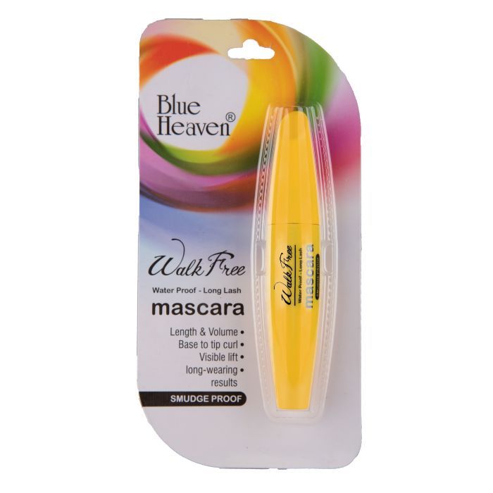 Buy Blue Heaven LAST TWIST Mascara (Water Proof - Long Lash) Yellow Pack (12 ml) - Purplle