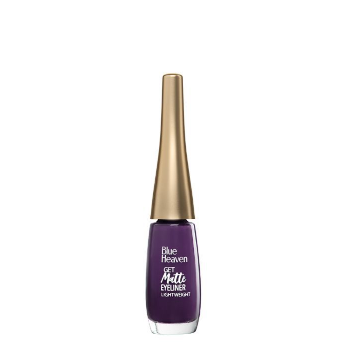 Buy Blue Heaven Color Matte Eyeliner - 6 (Purple) (6 ml) - Purplle
