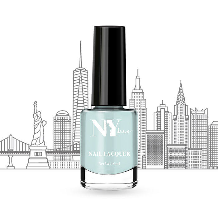 Buy NY Bae Nail Lacquer, Matte, Green, Pretty Pastel Avenue - Opal Blue Central Avenue 20 (6 ml) - Purplle