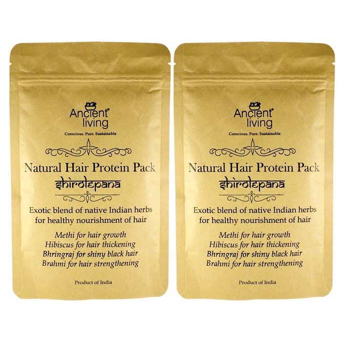 Buy Ancient Living Natural Hair Protein Pack (100 g) Set Of 2 - Purplle