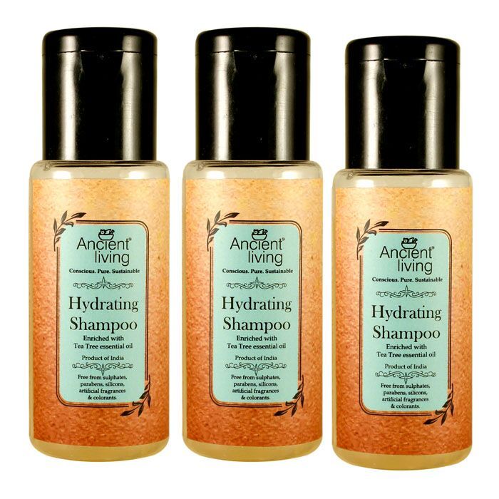 Buy Ancient Living Hydrating Shampoo (50 ml) Set Of 3 - Purplle